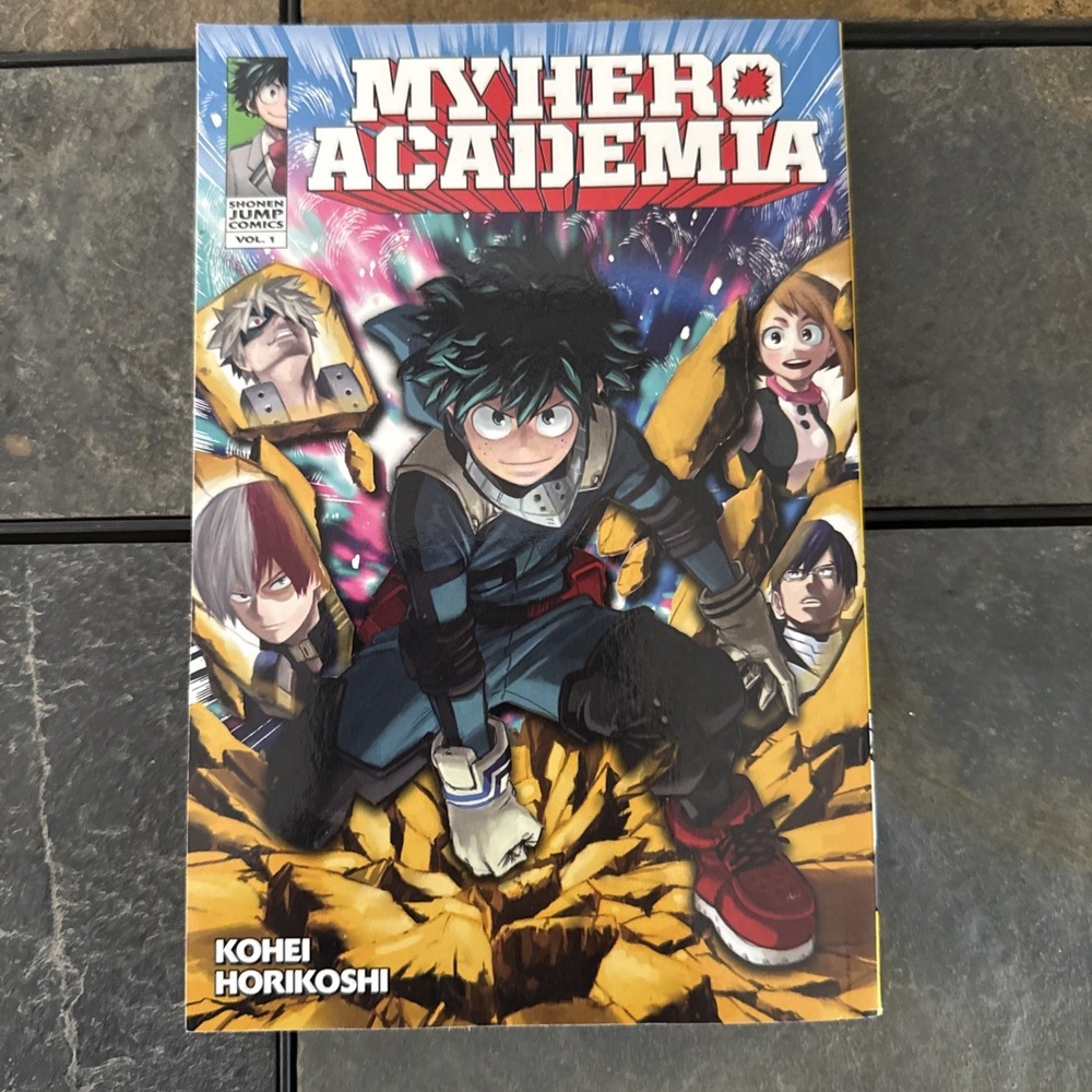 My Hero Academia Vol 1 Manga English Kohei Horikoshi Shonen Jump‎ Graphic Novel